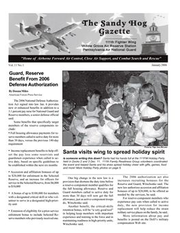 January 2006 Sandy Hog Gazette cover image