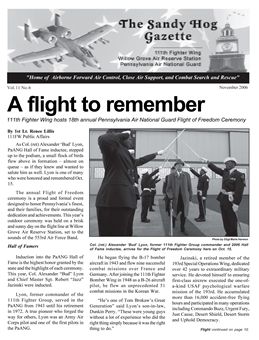 November 2006 Sandy Hog Gazette cover image