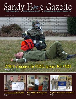 March 2008 Sandy Hog Gazette cover image