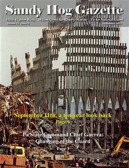 September 2011 Sandy Hog Gazette cover image